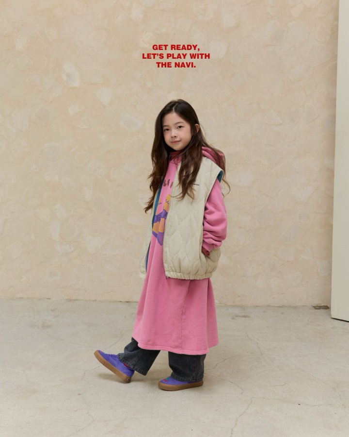 Navi - Korean Children Fashion - #stylishchildhood - Flat One-piece - 4
