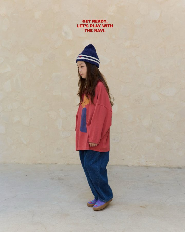 Navi - Korean Children Fashion - #childofig - To The Dark Denim Pants - 11