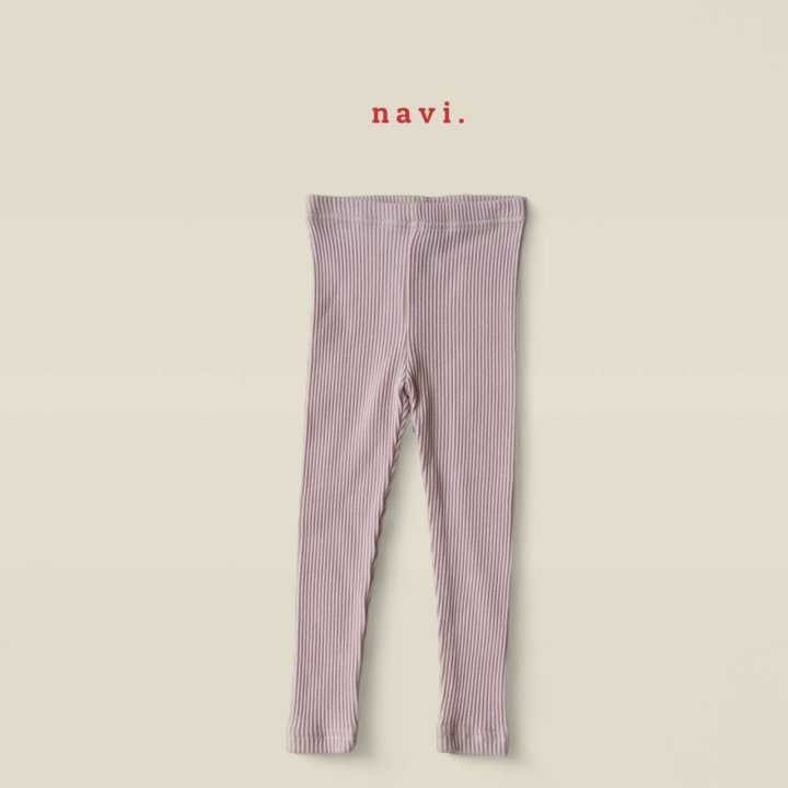 Navi - Korean Children Fashion - #childofig - Ribbed Leggings - 11