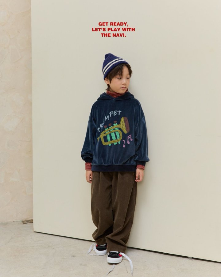 Navi - Korean Children Fashion - #childrensboutique - Trumpet Hoodie - 8