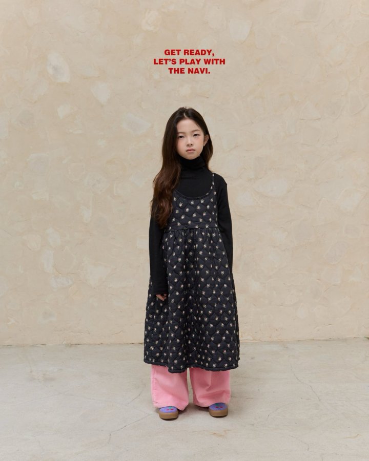 Navi - Korean Children Fashion - #childrensboutique - Mild Turtleneck Tee
