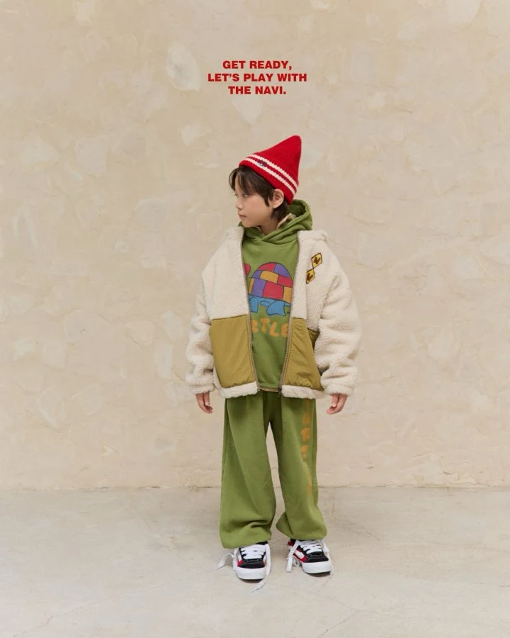Navi - Korean Children Fashion - #designkidswear - Turtle Pants - 10