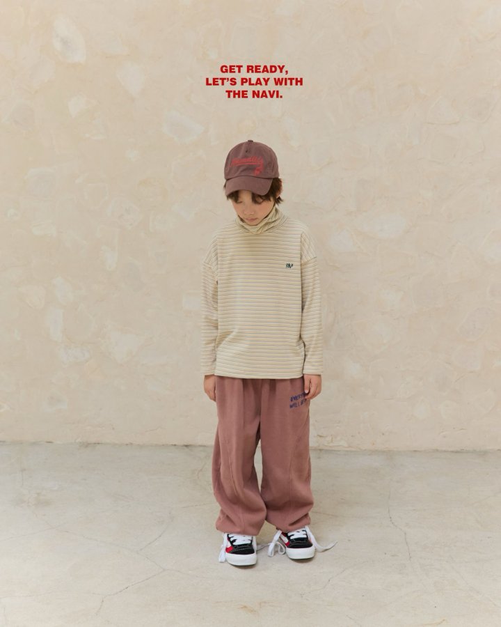Navi - Korean Children Fashion - #designkidswear - Arc Turtleneck Tee - 10