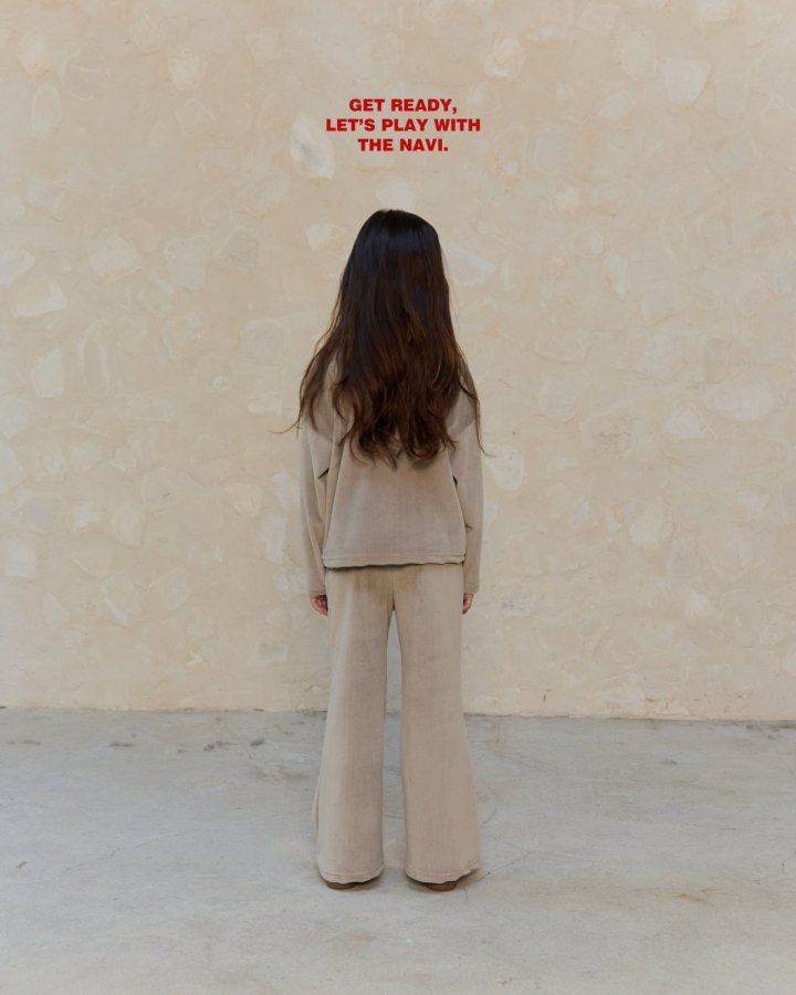 Navi - Korean Children Fashion - #childrensboutique - Mink Turtleneck Tee - 4