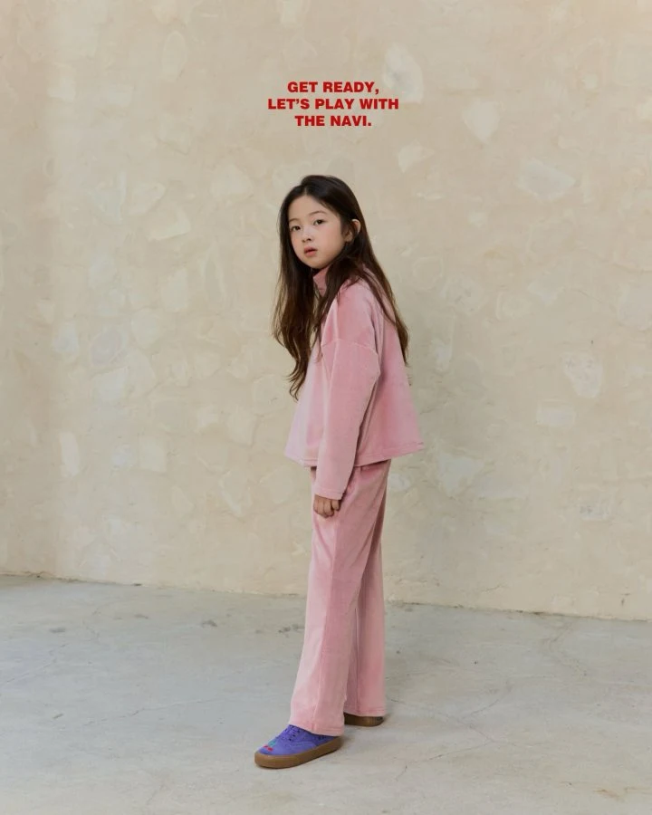 Navi - Korean Children Fashion - #designkidswear - Mink Pants - 3