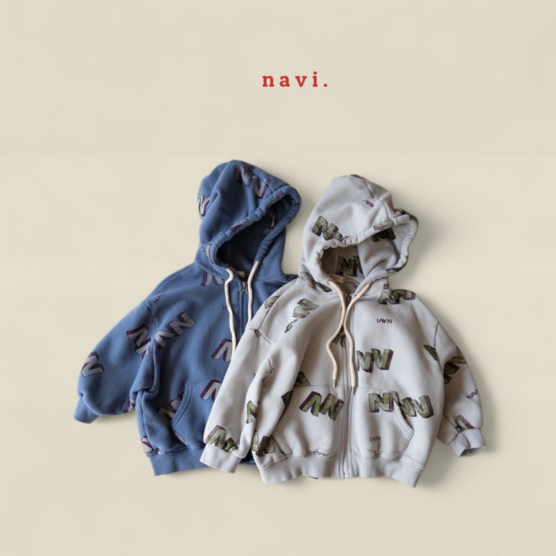 Navi - Korean Children Fashion - #fashionkids - Rave Hood Zip-Up - 10