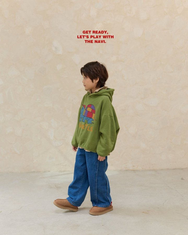 Navi - Korean Children Fashion - #kidsshorts - Joy Denim Pants - 2