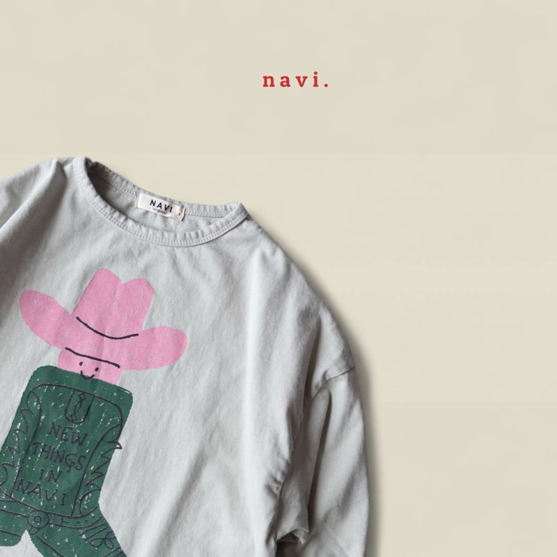Navi - Korean Children Fashion - #kidsshorts - Boots Long Tee - 12
