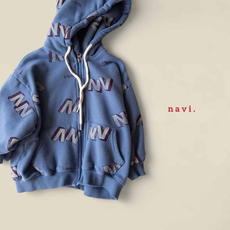 Navi - Korean Children Fashion - #kidsshorts - Rave Hood Zip-Up - 11