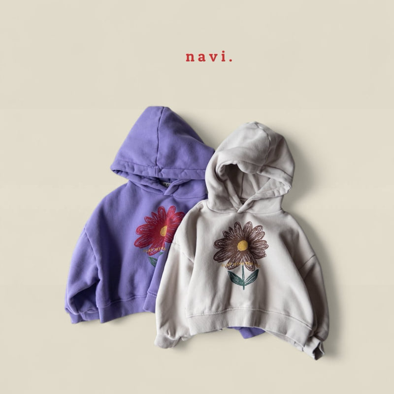 Navi - Korean Children Fashion - #kidsshorts - Pansy Crop Hoodie - 12