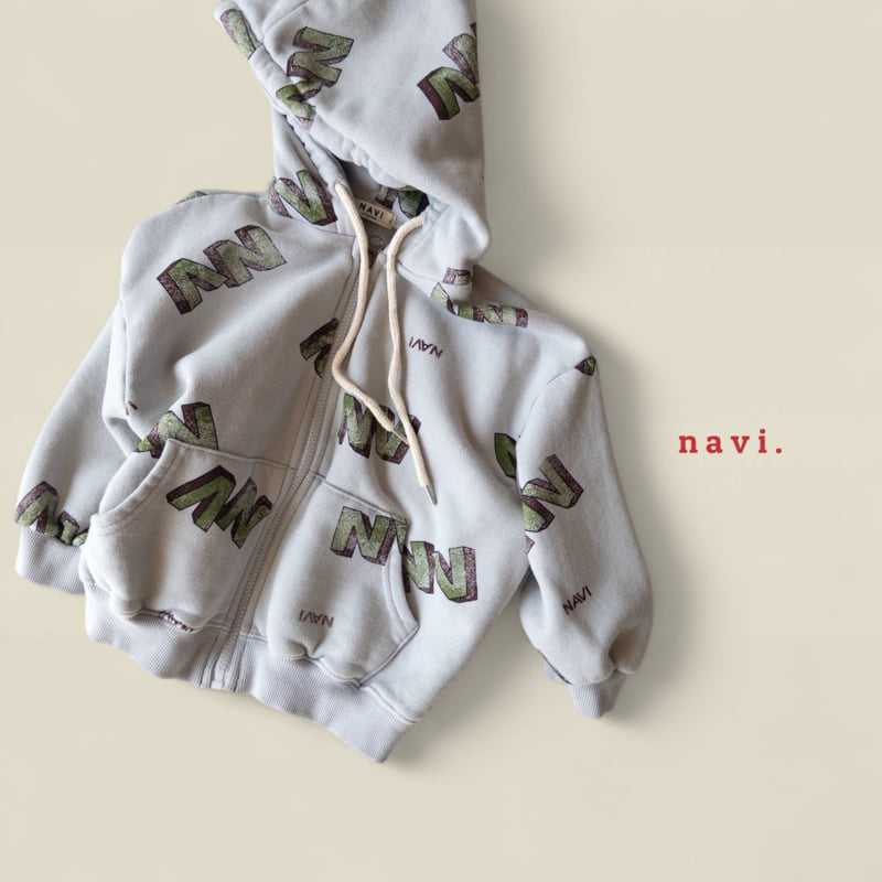 Navi - Korean Children Fashion - #kidsstore - Rave Hood Zip-Up - 12