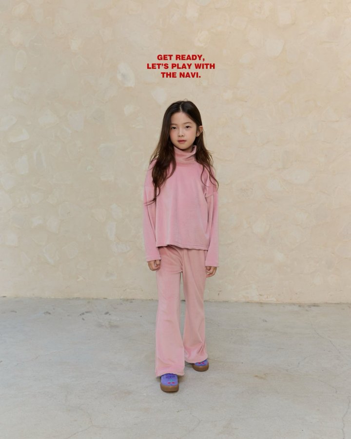 Navi - Korean Children Fashion - #kidsstore - Mink Turtleneck Tee - 8