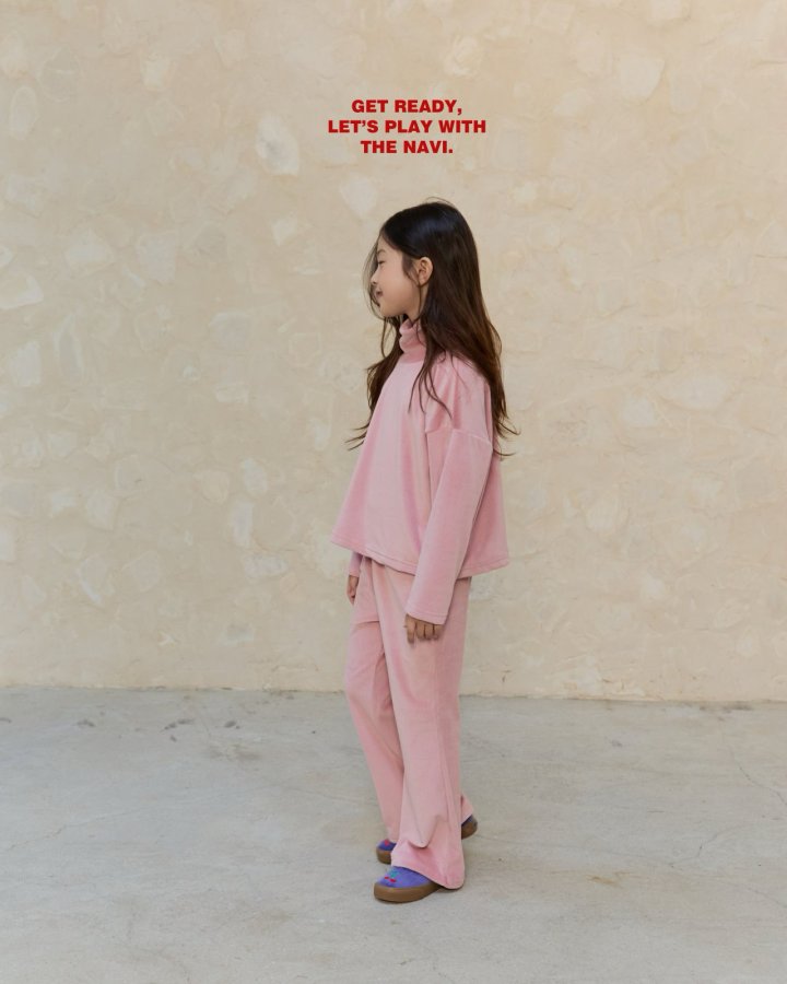 Navi - Korean Children Fashion - #kidzfashiontrend - Mink Turtleneck Tee - 9