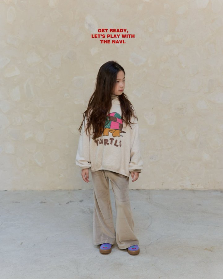 Navi - Korean Children Fashion - #littlefashionista - Turtle Hoodie Tee - 2