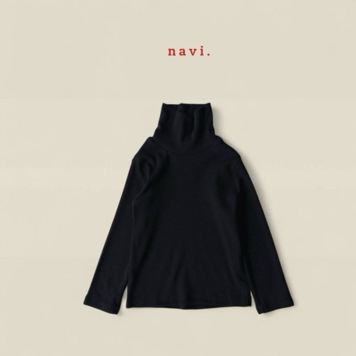 Navi - Korean Children Fashion - #littlefashionista - Mild Turtleneck Tee - 9