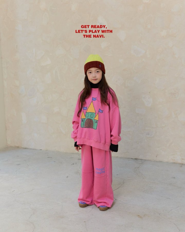 Navi - Korean Children Fashion - #magicofchildhood - Castle Sweatshirt - 10