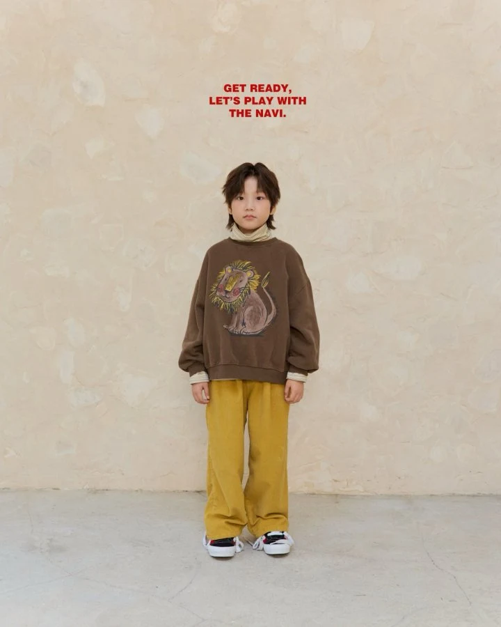 Navi - Korean Children Fashion - #magicofchildhood - High Corduroy Pants - 7