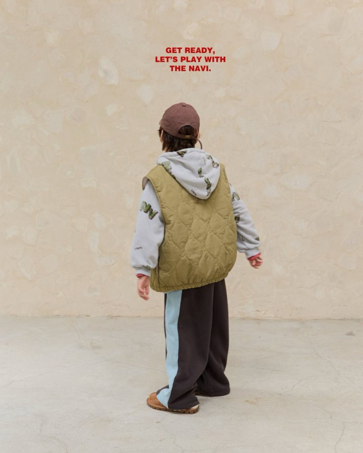 Navi - Korean Children Fashion - #magicofchildhood - Jackie Padded Vest - 3
