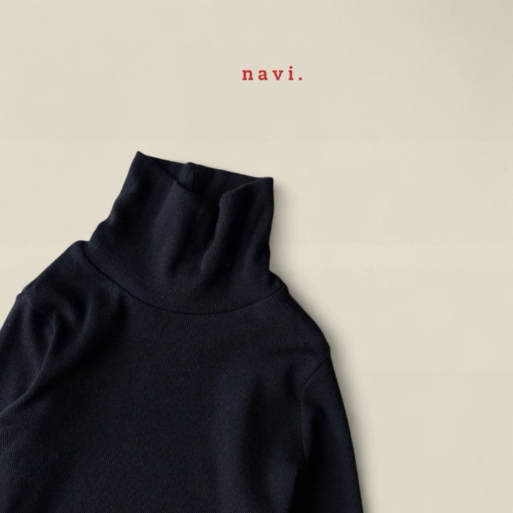 Navi - Korean Children Fashion - #magicofchildhood - Mild Turtleneck Tee - 10
