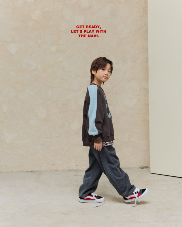 Navi - Korean Children Fashion - #minifashionista - To The Dark Denim Pants - 6