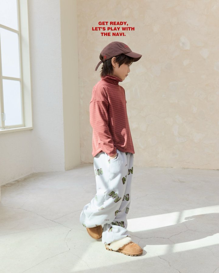 Navi - Korean Children Fashion - #minifashionista - Arc Turtleneck Tee - 3