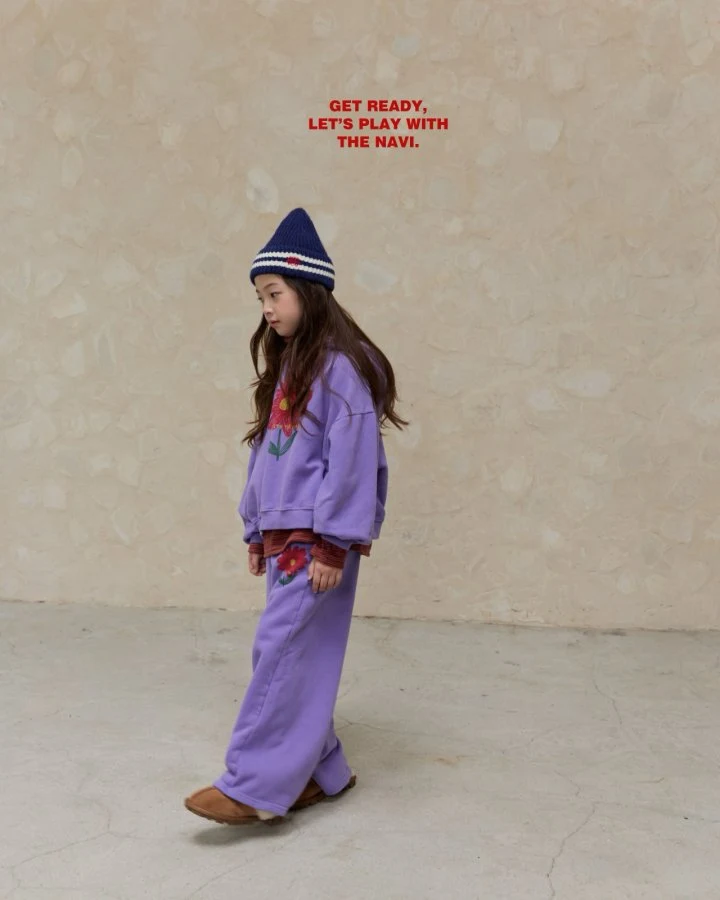 Navi - Korean Children Fashion - #minifashionista - Pansy Crop Hoodie - 2