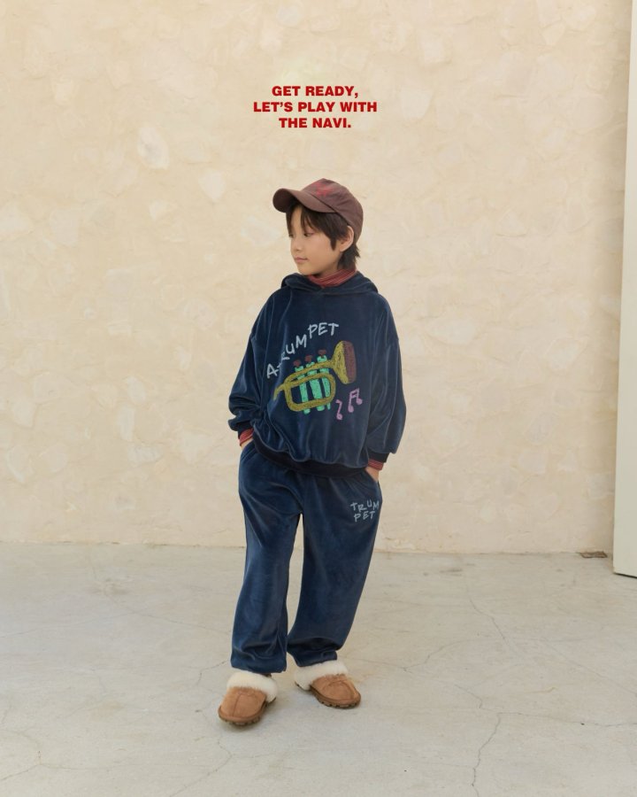 Navi - Korean Children Fashion - #prettylittlegirls - Trumpet Hoodie - 3