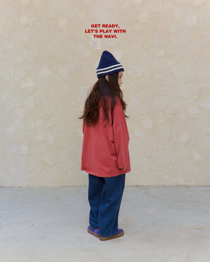 Navi - Korean Children Fashion - #prettylittlegirls - Boots Long Tee - 5