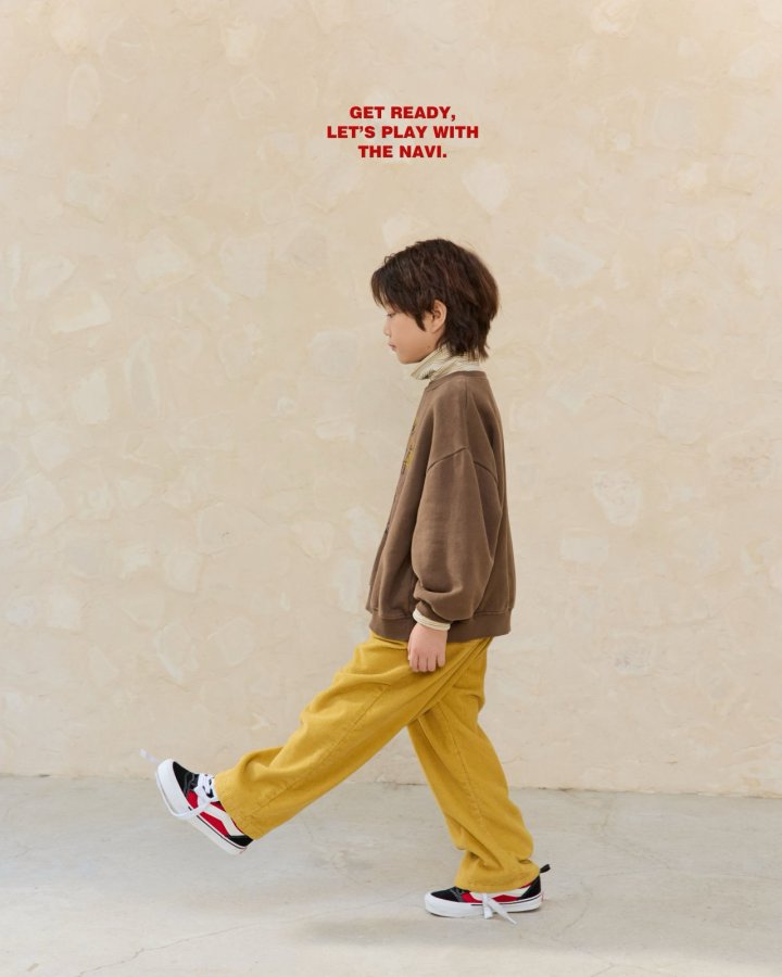 Navi - Korean Children Fashion - #prettylittlegirls - High Corduroy Pants - 9