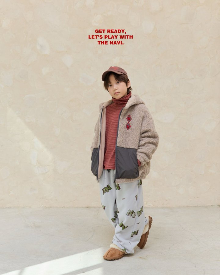 Navi - Korean Children Fashion - #minifashionista - Arc Turtleneck Tee - 4