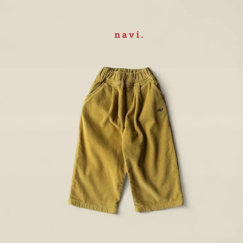Navi - Korean Children Fashion - #stylishchildhood - High Corduroy Pants - 12