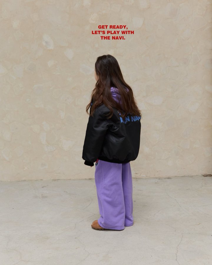 Navi - Korean Children Fashion - #stylishchildhood - Pansy Crop Hoodie - 6