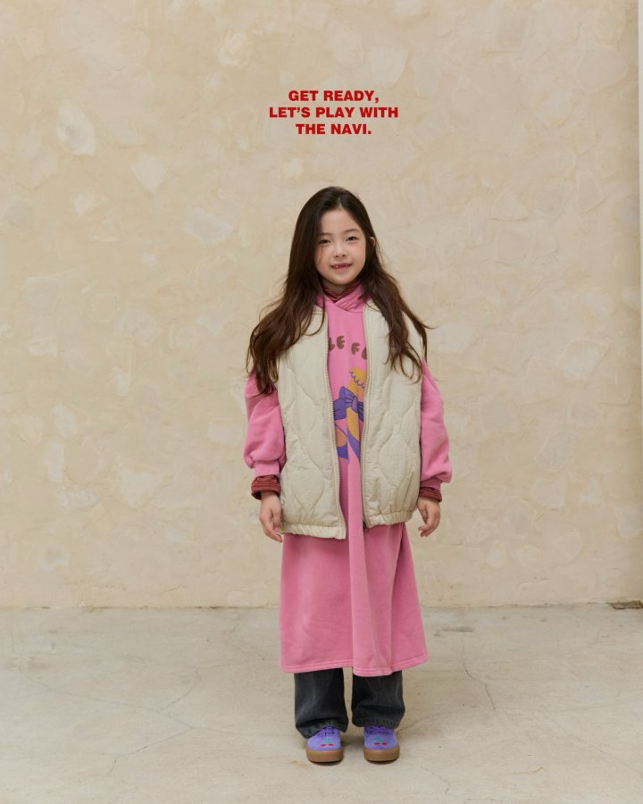 Navi - Korean Children Fashion - #todddlerfashion - Flat One-piece