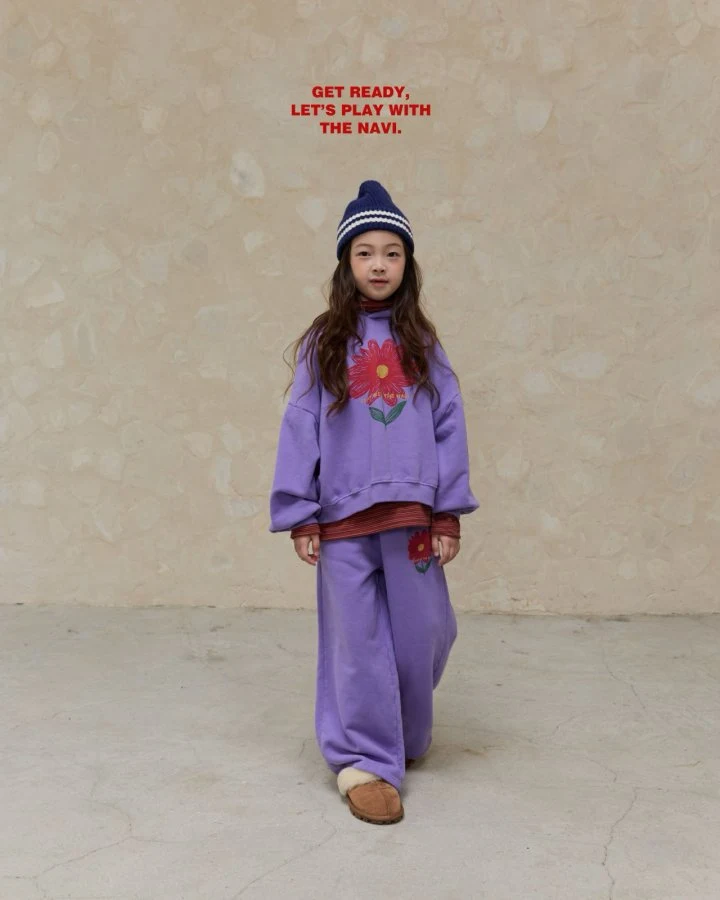 Navi - Korean Children Fashion - #prettylittlegirls - Pansy Crop Hoodie - 4