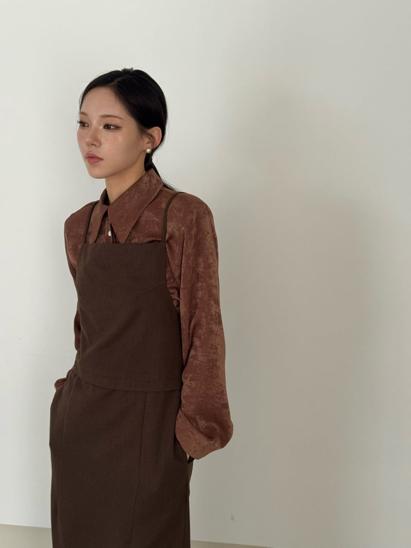 Neroli36 - Korean Women Fashion - #momslook - H Fine One-piece - 5