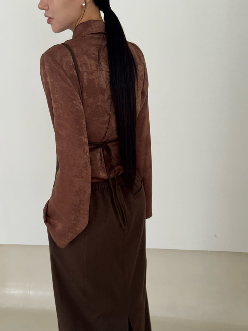 Neroli36 - Korean Women Fashion - #momslook - H Fine One-piece - 8