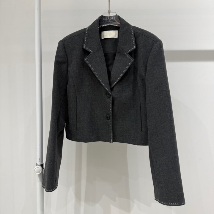 Neroli36 - Korean Women Fashion - #momslook - H Pico Jacket - 2