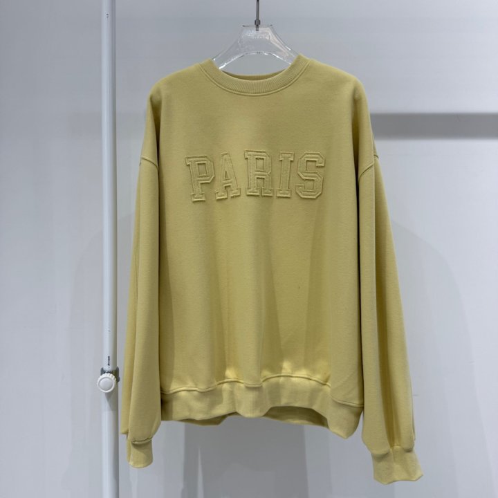 Neroli36 - Korean Women Fashion - #momslook - Paris Patch Sweatshirt - 2