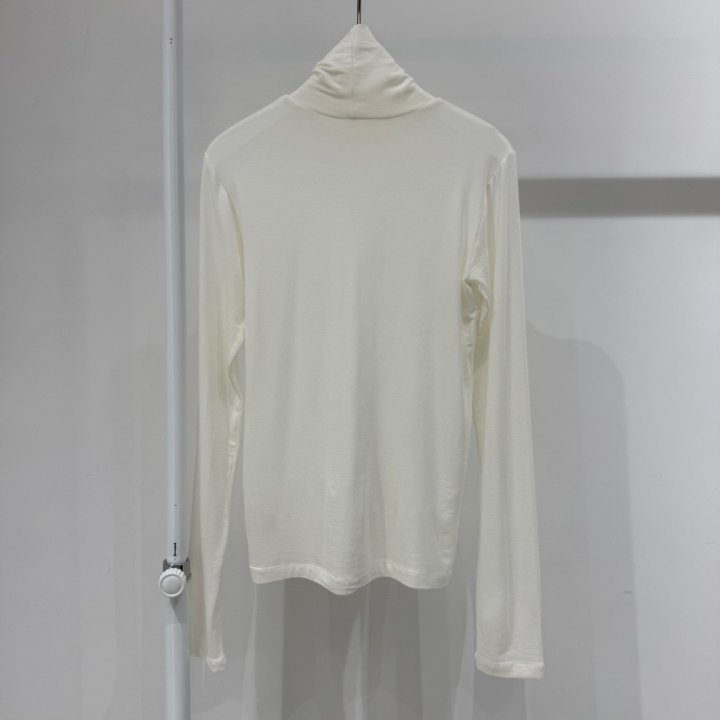 Neroli36 - Korean Women Fashion - #momslook - Light Wool Turtleneck Tee - 3