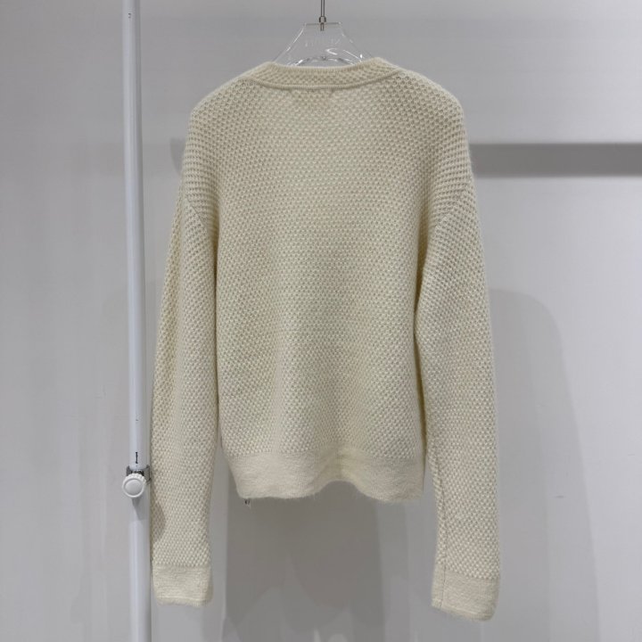 Neroli36 - Korean Women Fashion - #momslook - M Waffle Knit Cardigan - 3