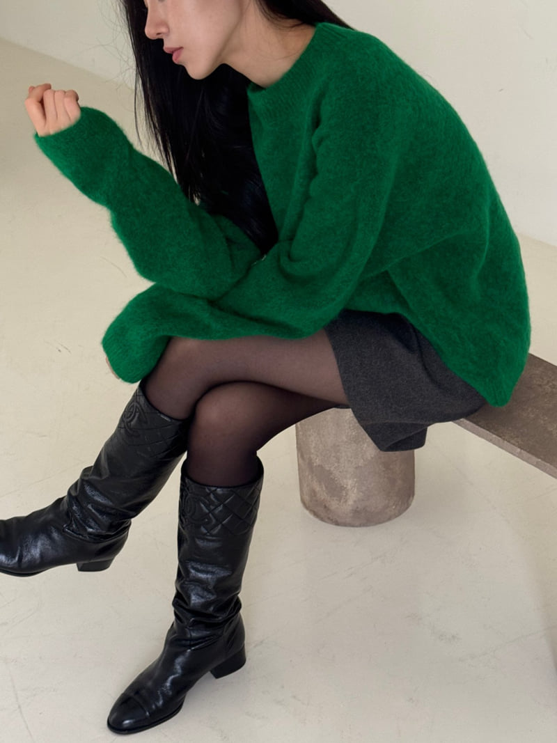 Neroli36 - Korean Women Fashion - #pursuepretty - M Color Mohair Knit - 3