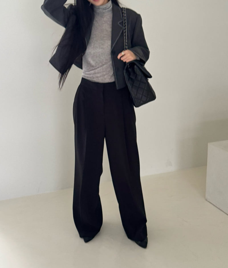 Neroli36 - Korean Women Fashion - #restrostyle - Winner Pants - 9