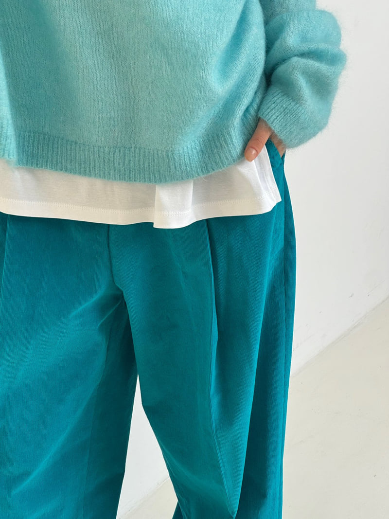 Neroli36 - Korean Women Fashion - #romanticstyle - Roy Corduroy Pants - 8