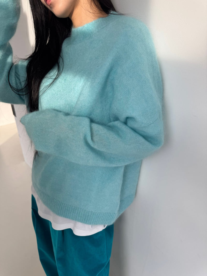Neroli36 - Korean Women Fashion - #thatsdarling - M Color Mohair Knit - 7