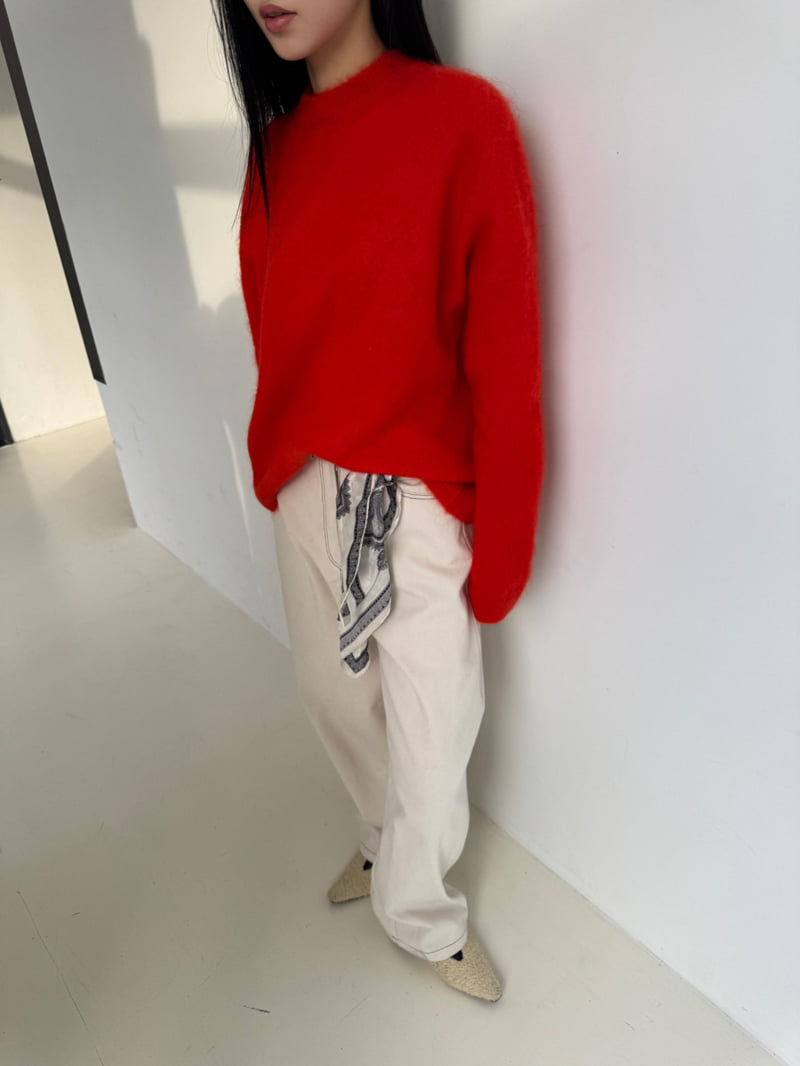 Neroli36 - Korean Women Fashion - #thelittlethings - H Curve Stitch Pants - 12