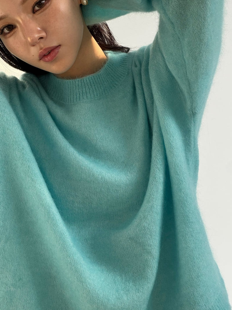 Neroli36 - Korean Women Fashion - #thelittlethings - M Color Mohair Knit - 8
