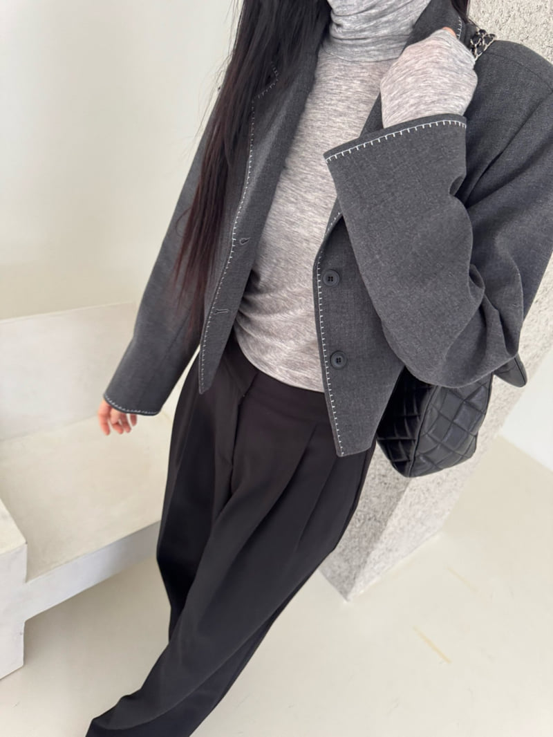 Neroli36 - Korean Women Fashion - #vintageinspired - Winner Pants - 6