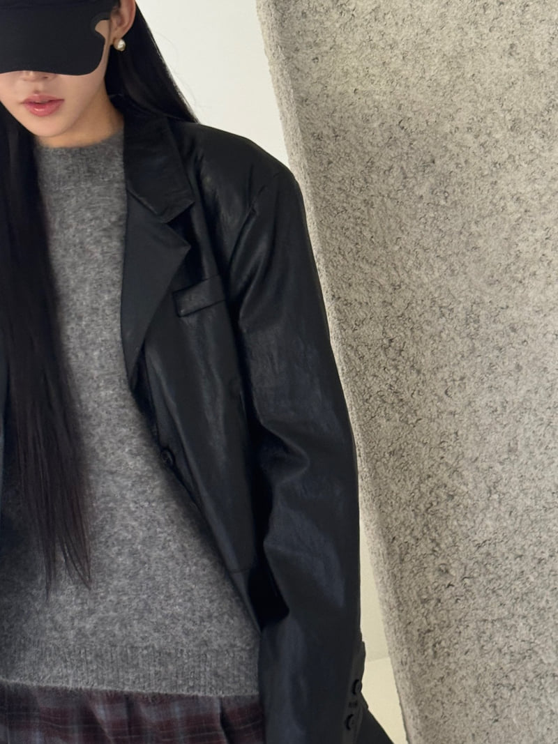 Neroli36 - Korean Women Fashion - #womensfashion - M Color Mohair Knit - 10