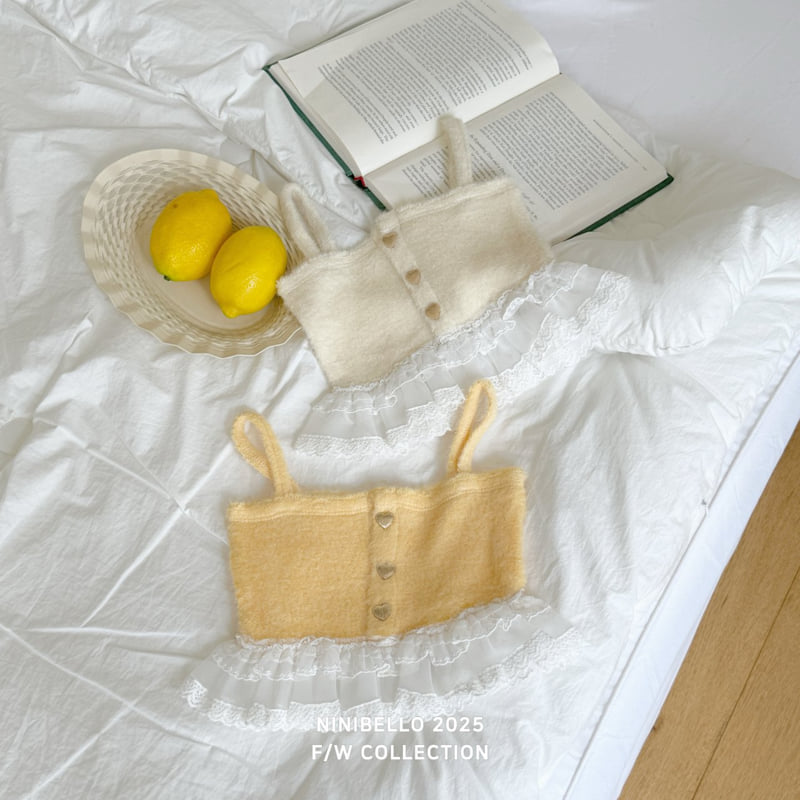 Ninibello - Korean Children Fashion - #Kfashion4kids - Luna Lace Bustier - 5