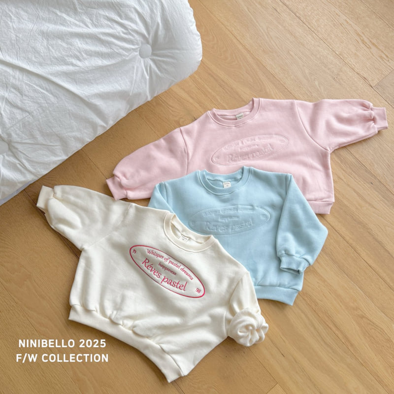 Ninibello - Korean Children Fashion - #Kfashion4kids - Pastel Sweatshirt